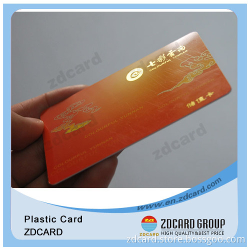 Printing on Plastic Cards/Printable Plastic PVC Cards